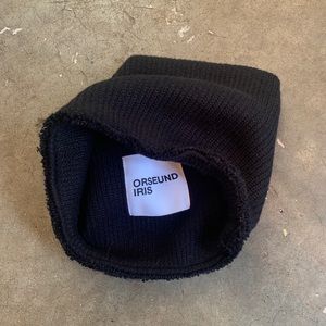 Orseund Iris Poly Ribbed Chunky Knit Tube Scarf